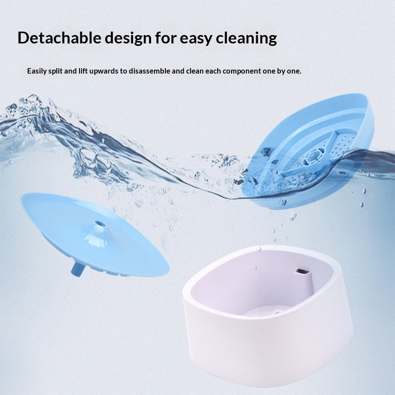 Automatic Circulating Filter Cat Water Fountain